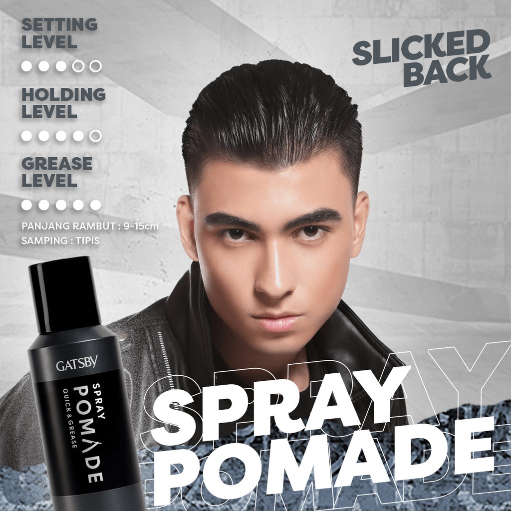 GATSBY SPRAY POMADE 150ML