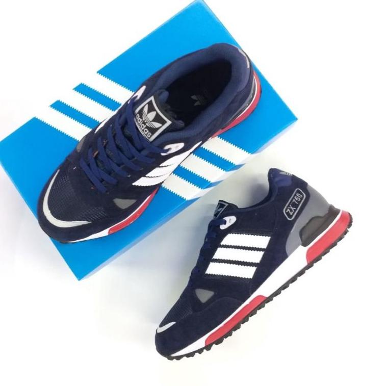 {N-ACU {☛ Sepatu pria / Sneakers pria Adidas ZX 750 BNIB brand new in the box Made in Vietnam //terv