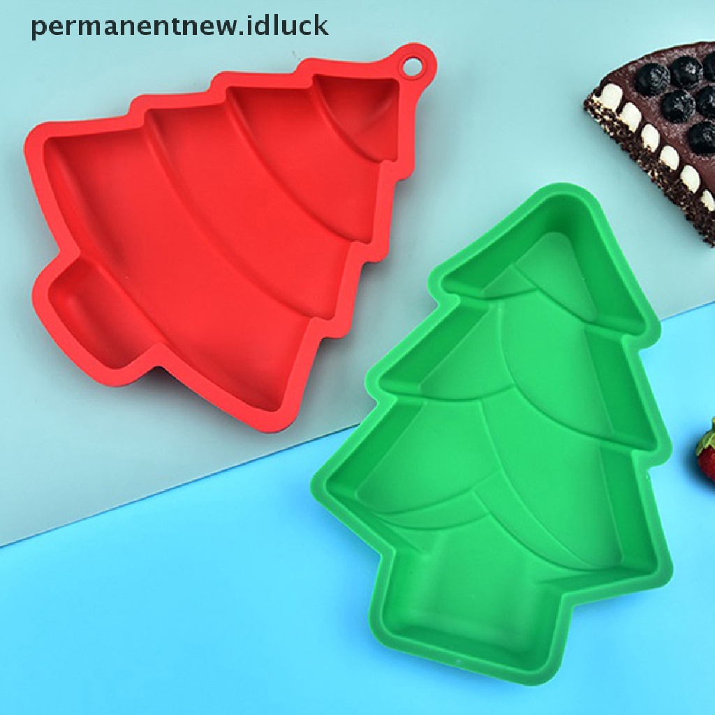 Cetakan Kue Bentuk Pohon Natal Anti Lengket Untuk Dekorasi Rumah