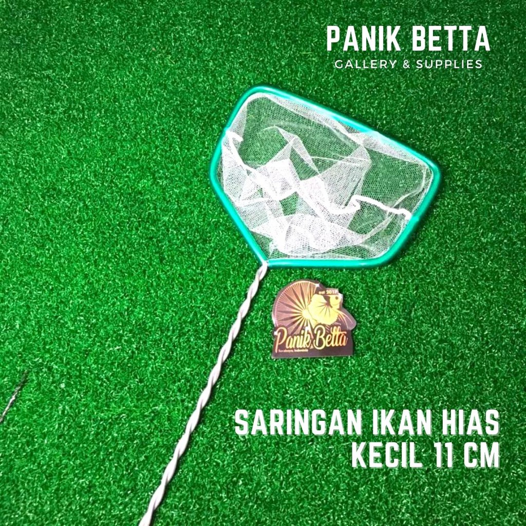 JARING KAIN IKAN HIAS/JARING IKAN CUPANG/SEROK IKAN/SEROK IKAN HIAS/SEROK CUPANG 11 CM