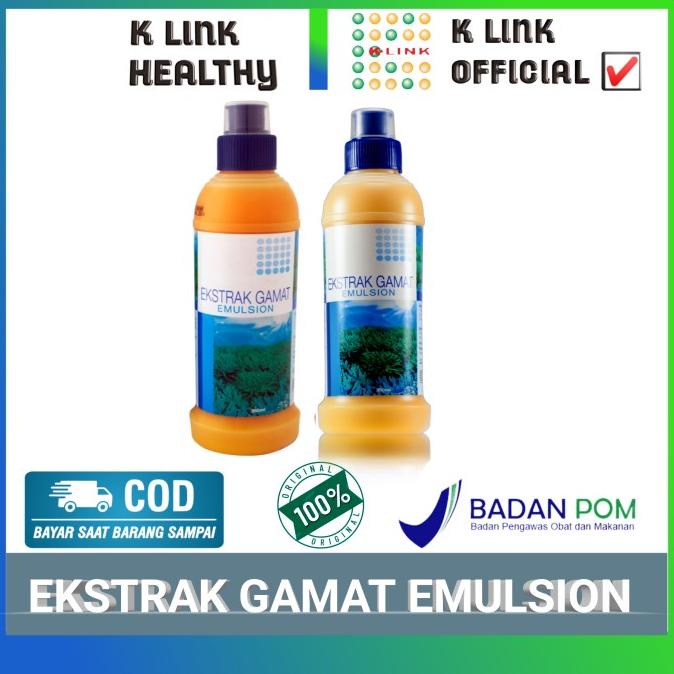 Ekstrak gamat emulsion KLINK Original product 350 ml