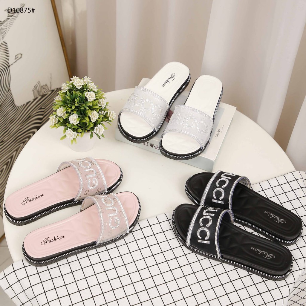 GC Swarovki Fashion Slippers D10875