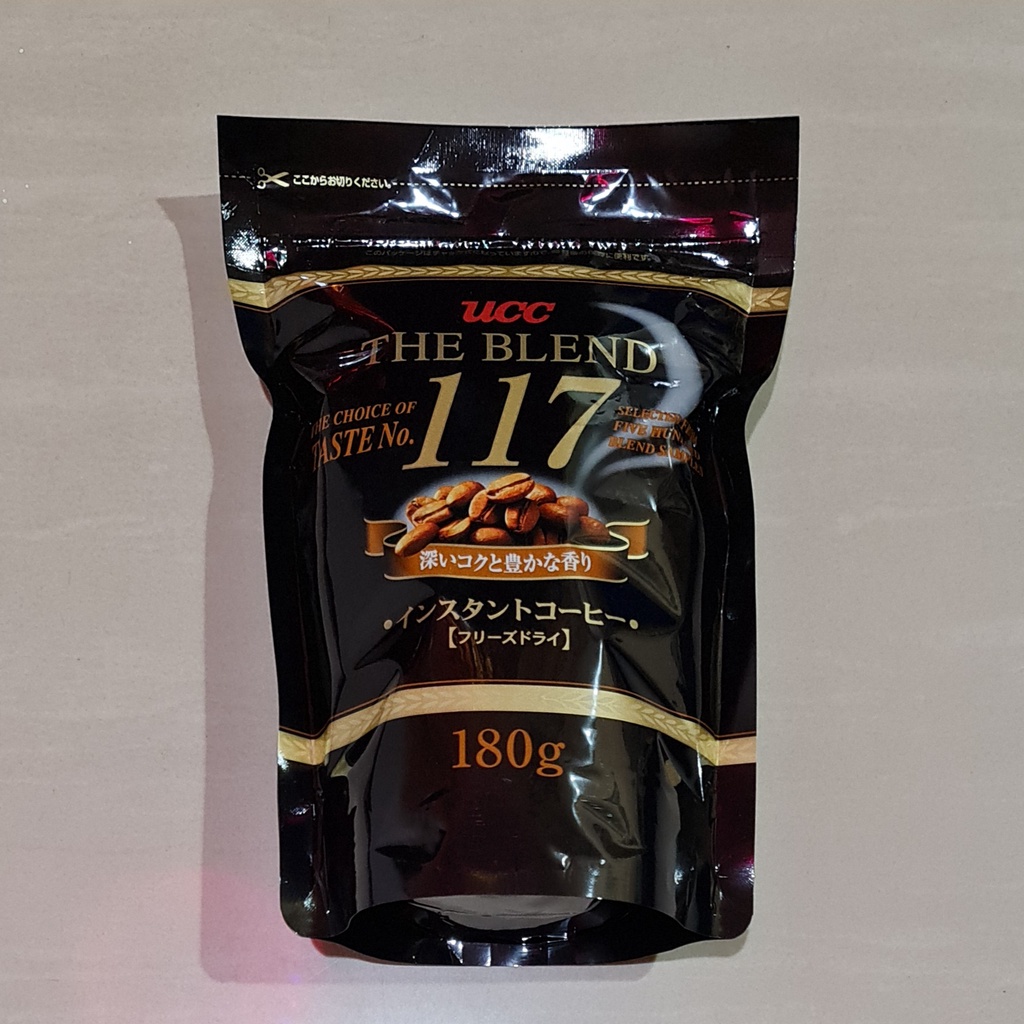 

Kopi UCC I/C The Blend 117 Instant Coffee Refill 180 Gram