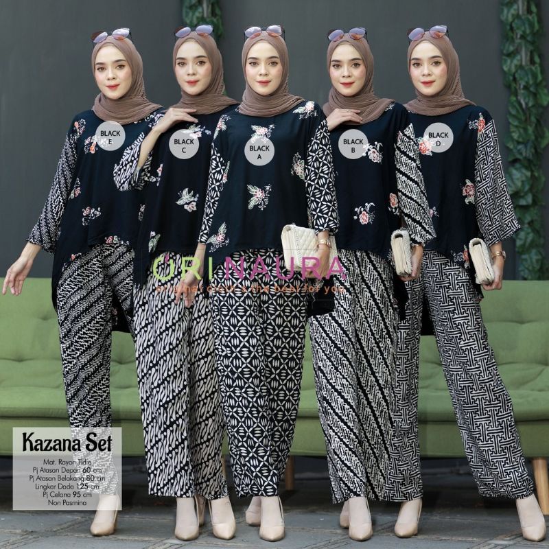 Setelan One Set Kazana Set Ori Naura