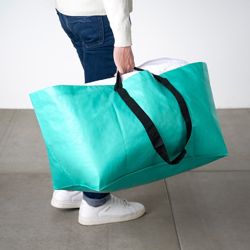 Tas Belanja IKEA SLUKIS Tote Bag Kantong Belanja Tas Laundry Ukuran Besar Serbaguna Multifungsi