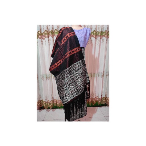 PUCCA BUNGA KOPI GOSONG SILVER KOPGOS SONGKET TARUTUNG SETELAN ROK SELENDANG SARUNG TARUTUNG