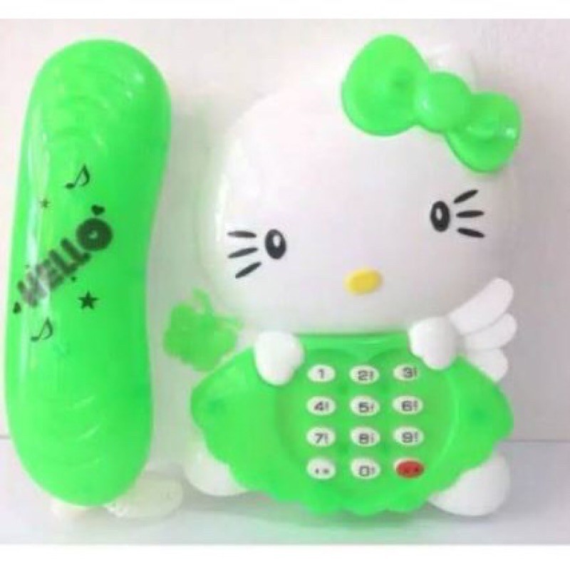 MAINAN ANAK TELEPON HELLO KITTY MAINAN TELEPON MAINAN ANAK PEREMPUAN MAINAN MURAH MAINAN ANAK LAKI