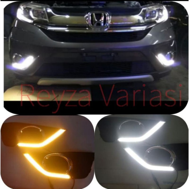 LED Drl Honda Brv / Lampu DRL Foglamp Honda Brv
