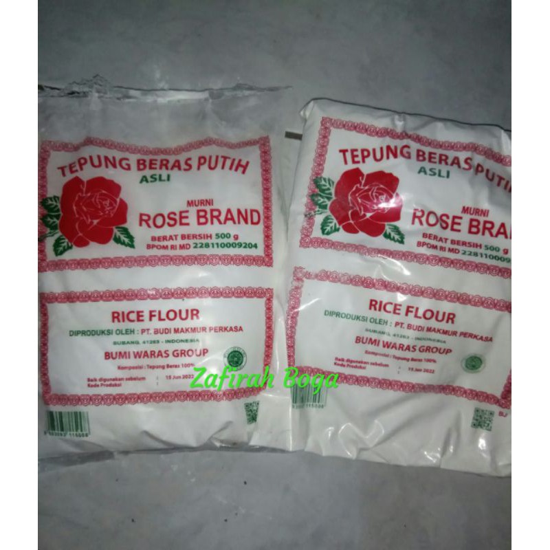 

Tepung Beras Rose Brand 500gram