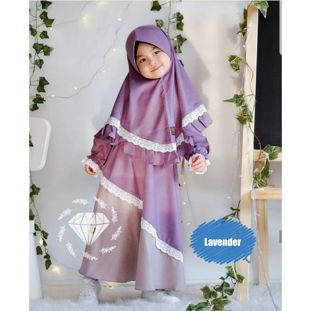 SYAHIRA SYARII KIDS BAJU  MUSLIM ANAK GAMIS ANAK MUSLIMAH 