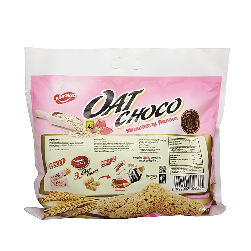 

Naraya Oat Choco - Big Pack isi 40 pcs