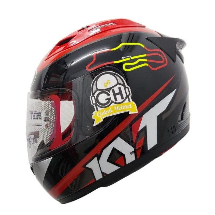 fd00000 Helm Full Face Kyt Rc7 Rc-7 Rc Seven Motif #15 Spain Black - L Vx20V