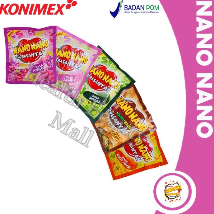 

Banda Aceh Grosir Per Box isi 30 sachet Permen Nano Nano / NanoNano