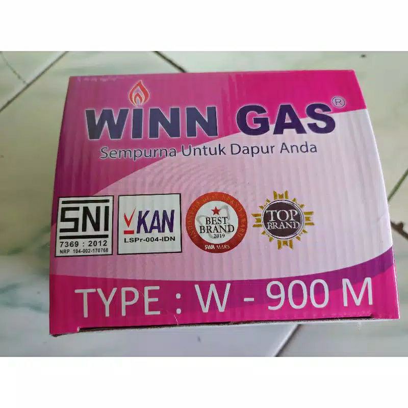 Winn Gas Regulator Tekanan Rendah W 900 M tekanan rendah pengaman ganda W 118 M/W 297 M