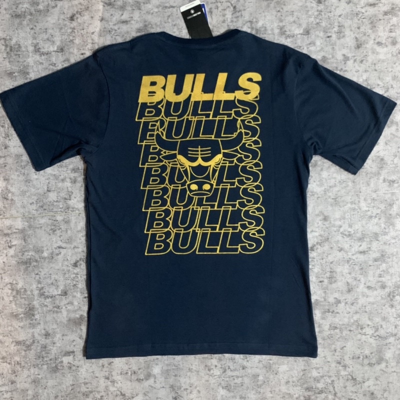 kaos Bulls NBA gold logo