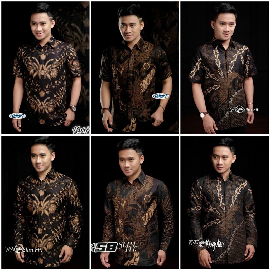 BATIK KALONGAN | KEMEJA BATIK PRIA SERAGAM LENGAN PANJANG DAN PENDEK