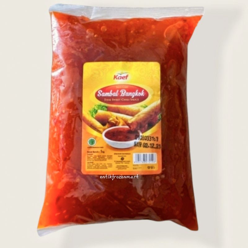 Jual Saus Bangkok Kaef Kg Saos Sambal Bangkok Thai Sweet Chili Sauce Shopee Indonesia