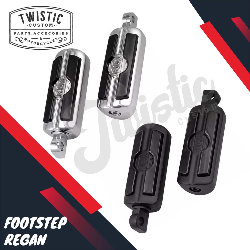 Jual Footstep Foot Rest Footrest Motor Regan Harley SM V16 Keeway