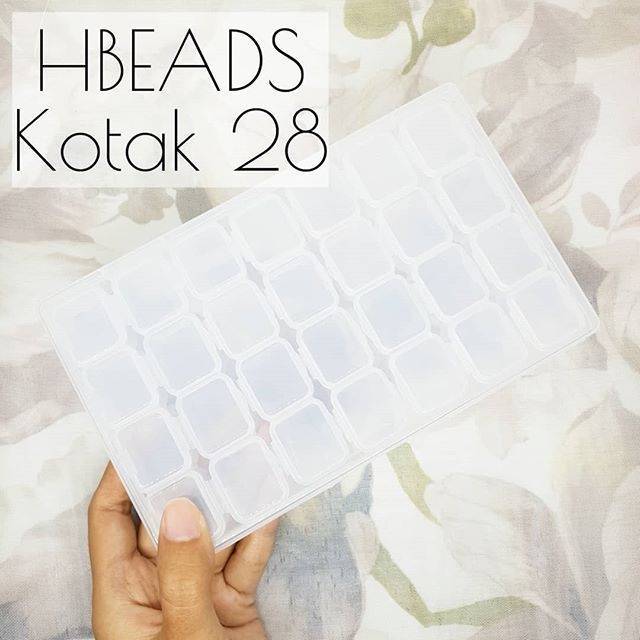 T3508 | Kotak 56 slot aksesoris transparan, T3504 kotak 28 organizer , kotak obat / manik manik