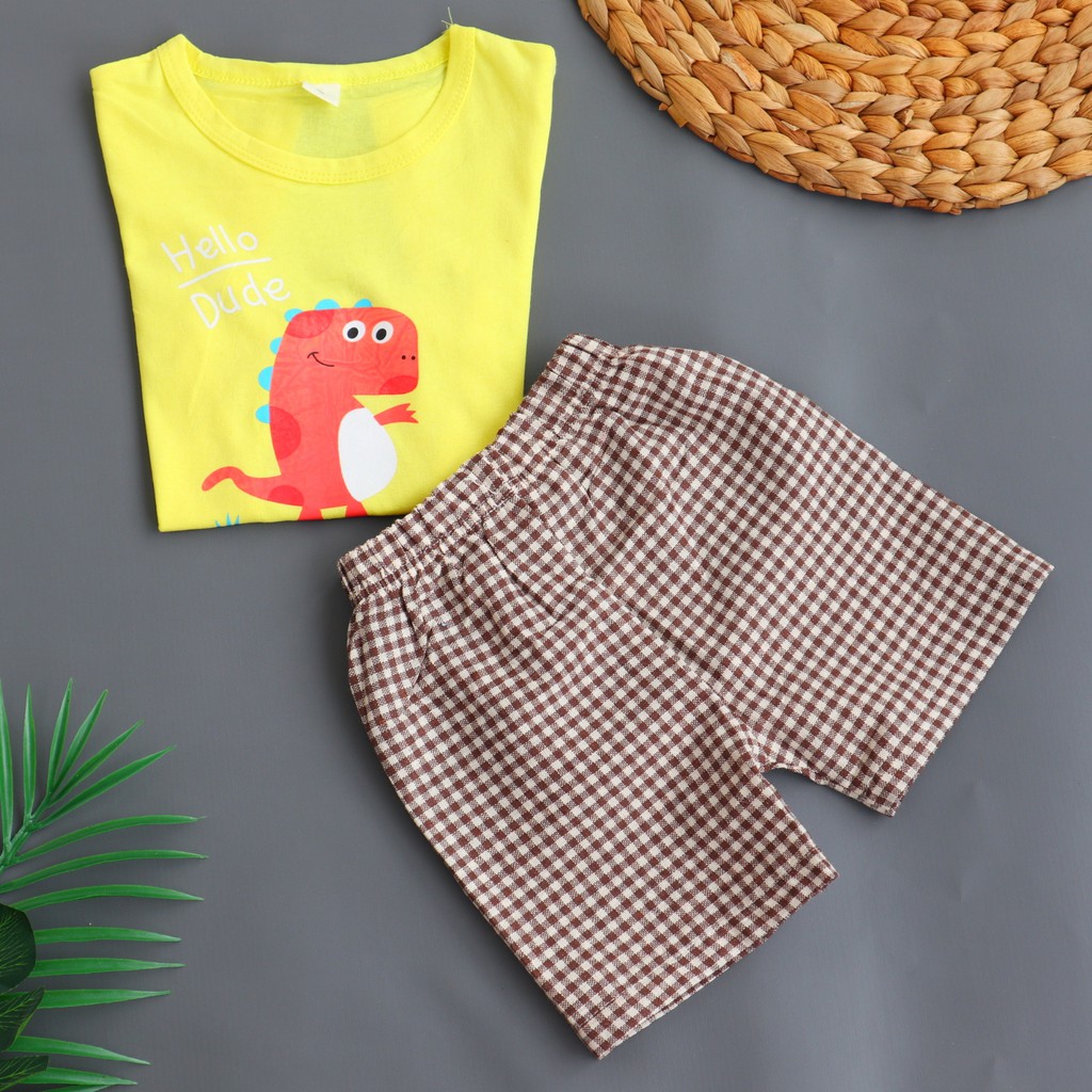 Nuna Store Motif Hello Dude / Setelan IMPORT Baju Celana Perempuan anak usia 0 - 2,5 Tahun