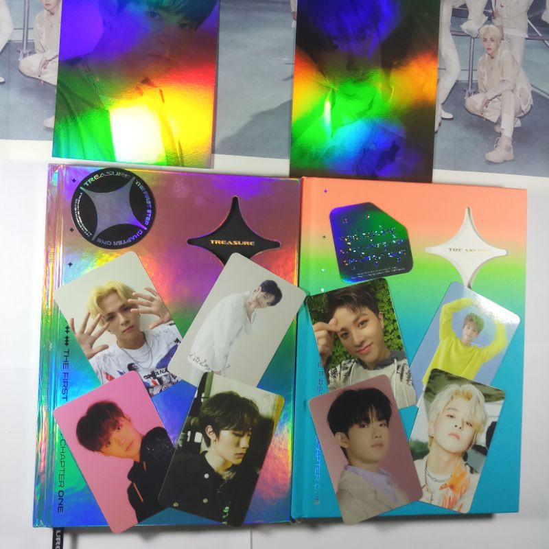 ALBUM TREASURE THE CHAPTER ONE|BLACK WHITE VERSION