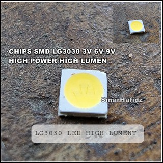 Chips led LG3030 3V 6V 9V