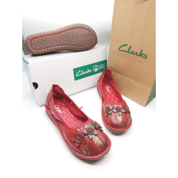 Clarks flat RG-819  / SEPATU WANITA CLARKS