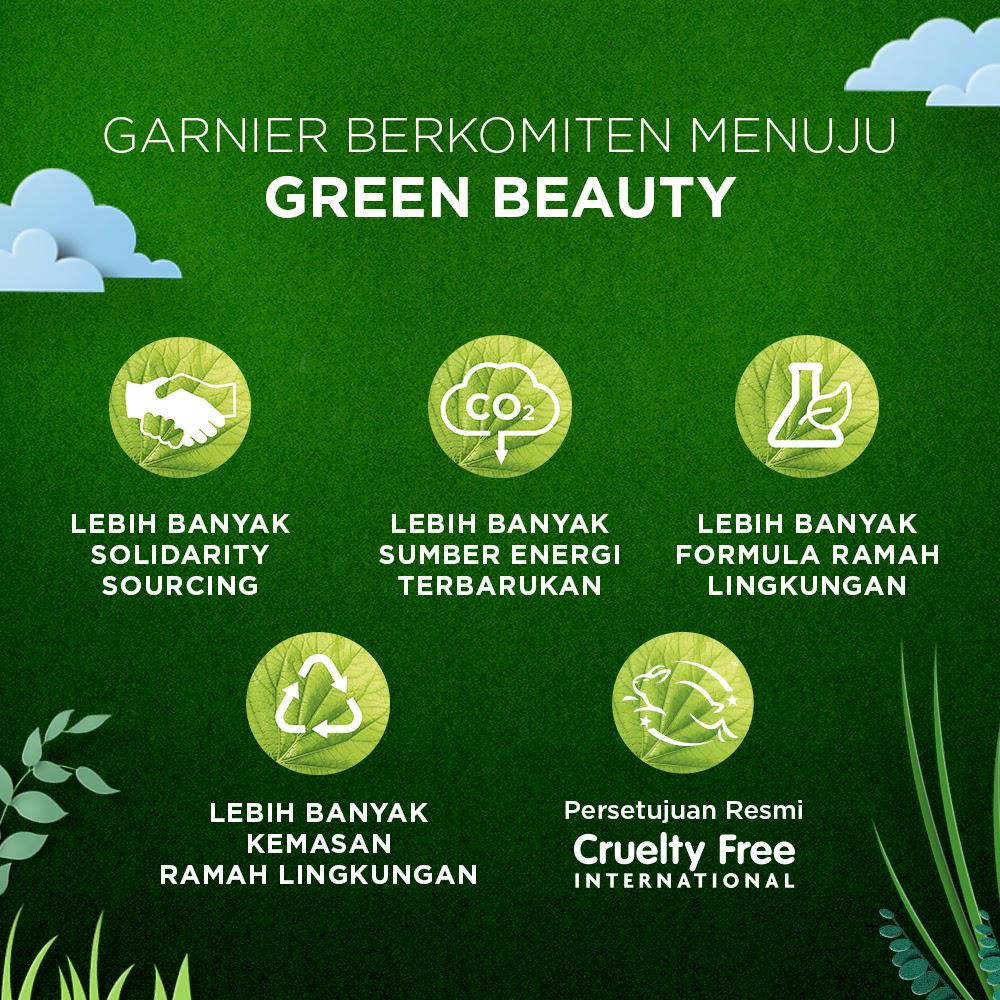 Garnier Sakura Glow Booster Serum 15ml + Facial Foam -100ml 2pcs(Kulit Glowing Merona)(Sakura White)-8