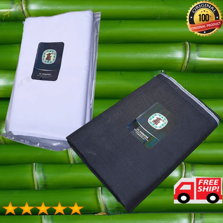 Gajah Duduk G24-0 Kain Sarung Tenun Original Polos Dewasa