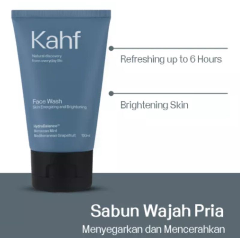 Kahf Face wash | Sabun Muka 100ml