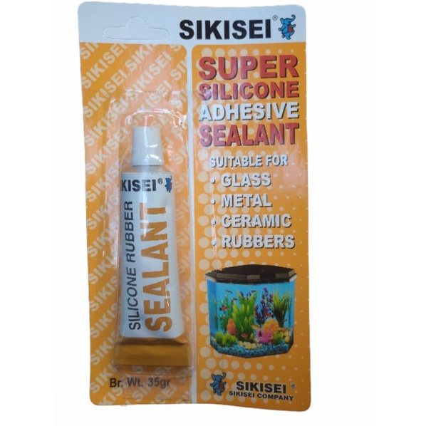 

Diskon Lem Kaca Aquarium LEM SEALANT 35 gr Lem Silicone
