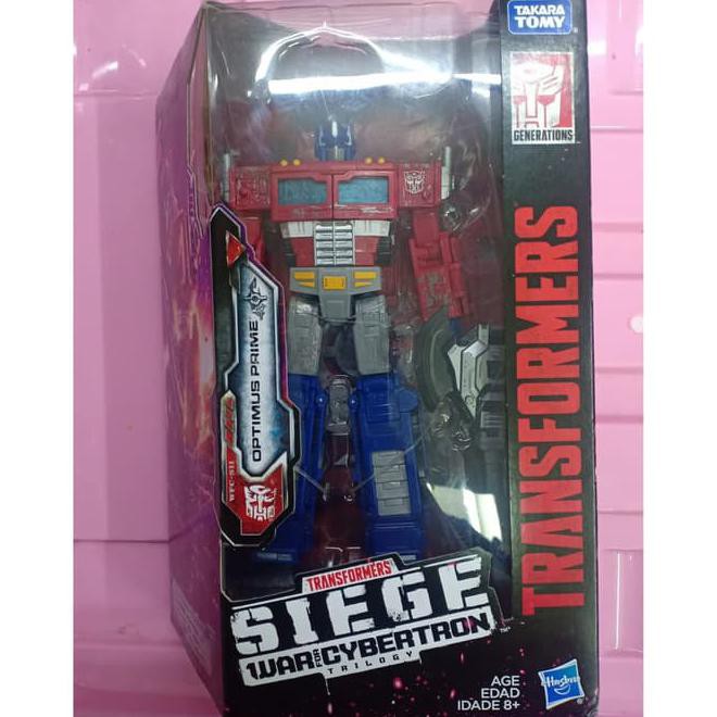 PALING LARIS  TRANSFORMERS WFC SIEGE OPTIMUS PRIME DISKON