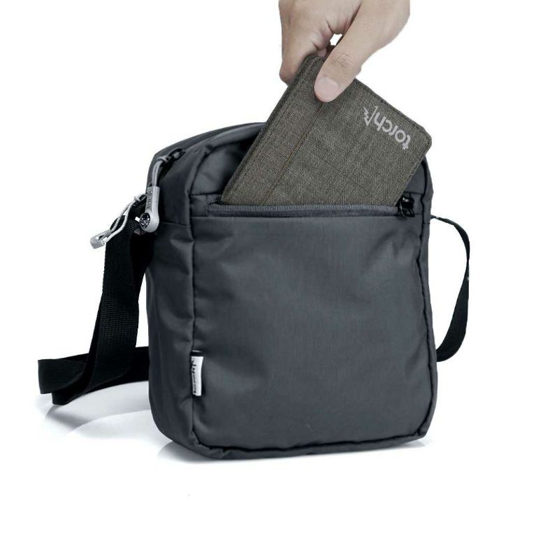 Tas Selempang Torch Fussa 2 Liter Castlerock Grey Original Murah