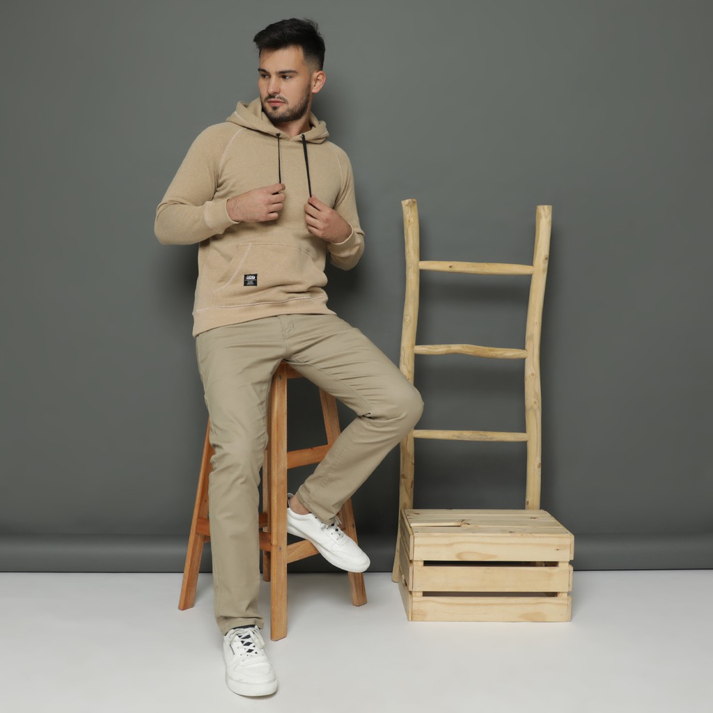 Hoodie Fleece Pria SLIM N FIT