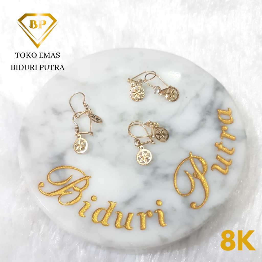 ANTING DESI EMAS ASLI KADAR 8K/375 toko emas biduri putra - toko mas asli - anting emas kadar 375 - anting emas muda - perhiasan emas asli - anting emas termurah - toko emas purbalingga