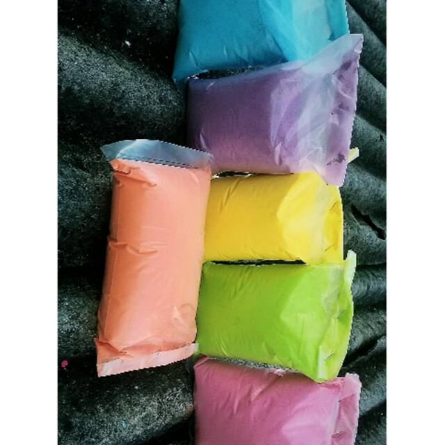 holi powder tepung warna color run