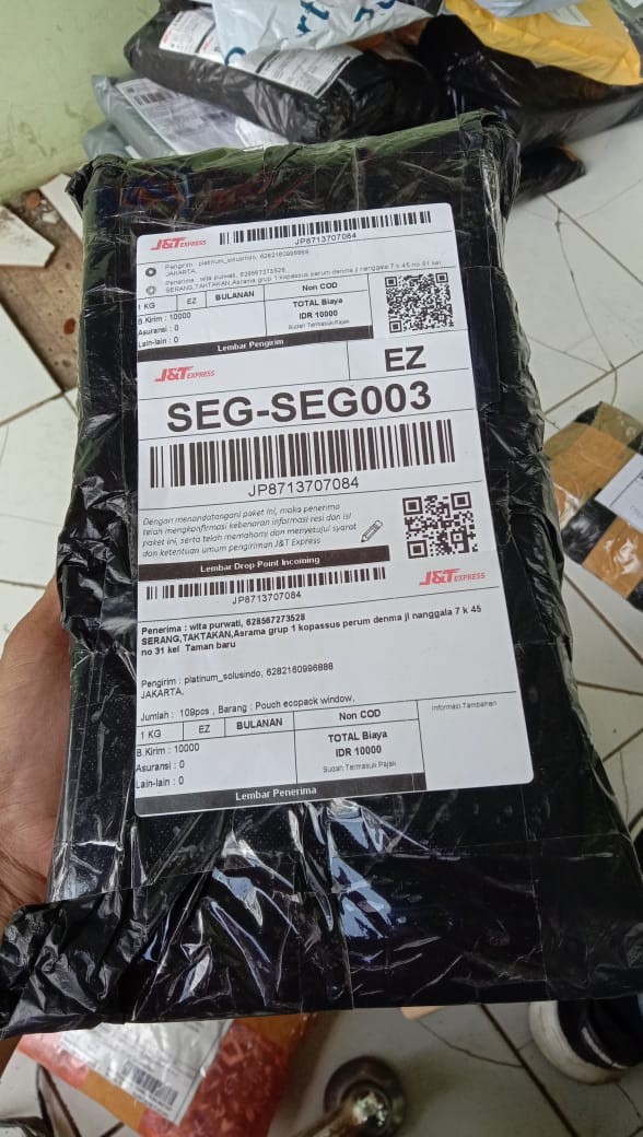 Pouch Ecopack Window