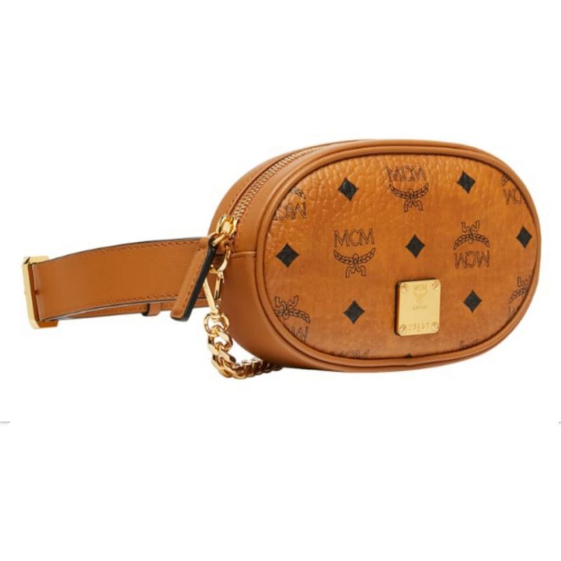 MCM Tas Selempang Original dengan Tag dan Kartu Garansi