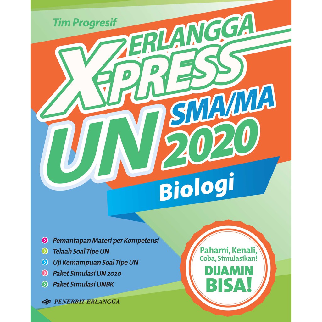 Buku ERLANGGA X-PRESS UN SMA/MA 2020 BIOLOGI