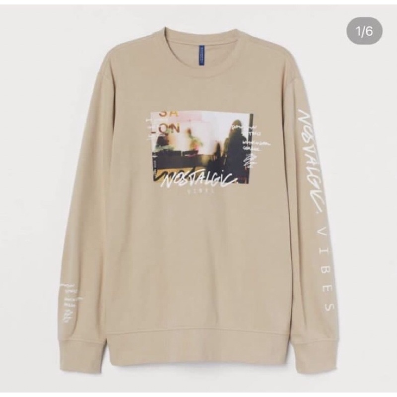 CREWNECK H&M NOSTALGIC