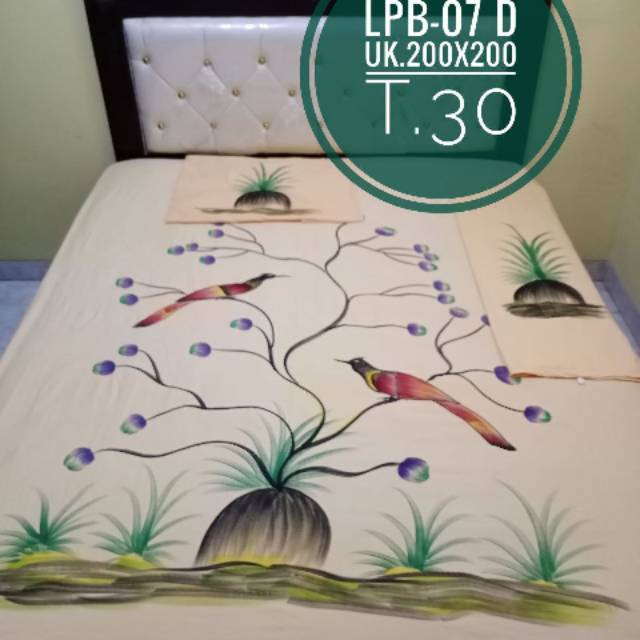 

Sprei lukis Bird