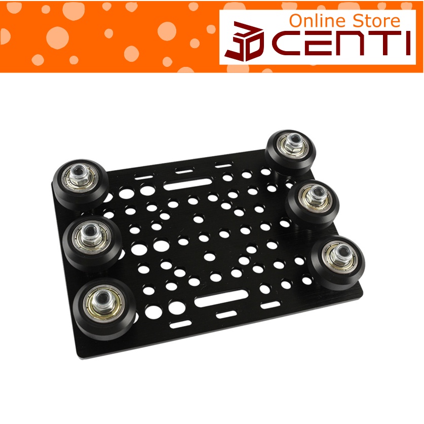 V Slot Gantry plate set for Aluminum V-Slot 20-80mm CNC 625zz bearing