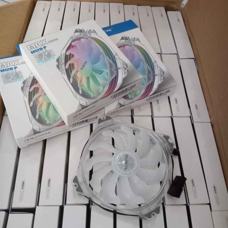 Fan Case / Fan Cassing Alseye Airmax M120-P 12cm RGB Transparant