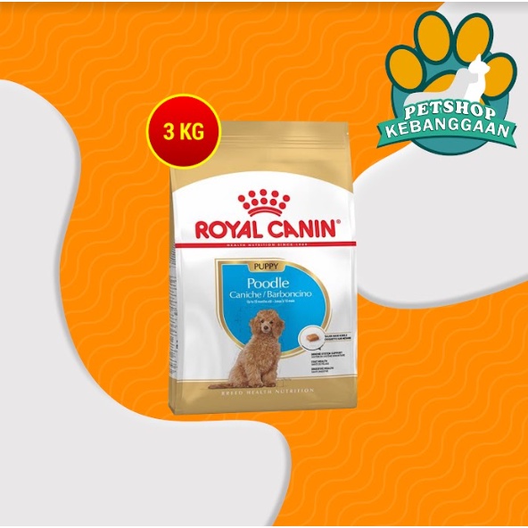 Makanan Anjing Royal Canin Poodle Junior 3 kg Dog Food Poodle Puppy 3kg Fresh Pack