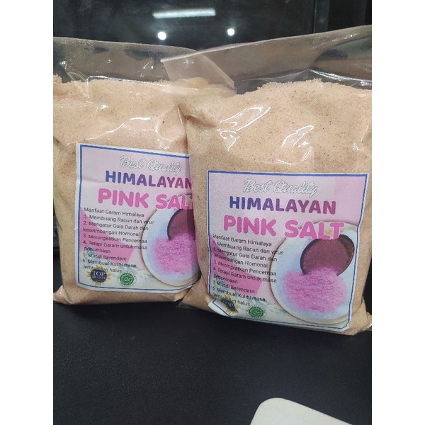 

garam himalaya pink salt/natural himalayan pink salt/himsalt 1kg