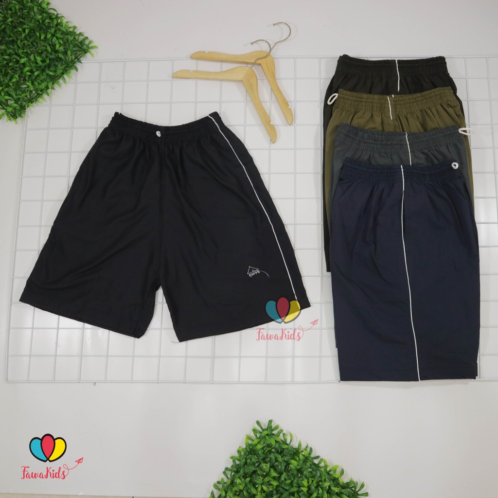 Celana Pendek Dewasa Polos Fit to L / Training Santai 