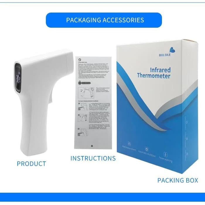BBLOVE THERMOMETER INFRARED BOOMERANG - SERTIFIKAT LISENSI ALAT MEDIS