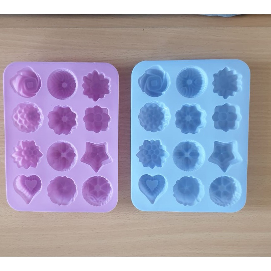 Loyang Kue Silicone Puding Cetakan Bolu Silikon Tahan Panas Combination