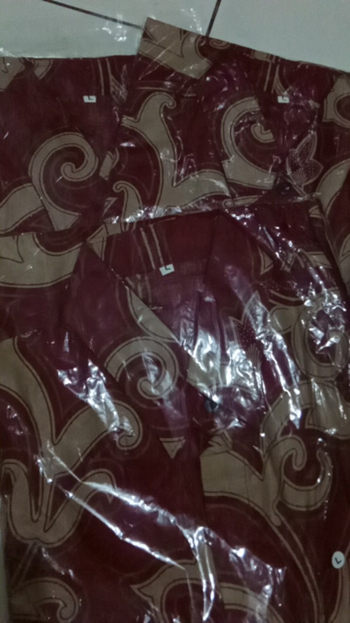 Maura Couple - Sania Ruffle Batik Couple Ori Ndoro Jowi Dnt Garansi Termurah