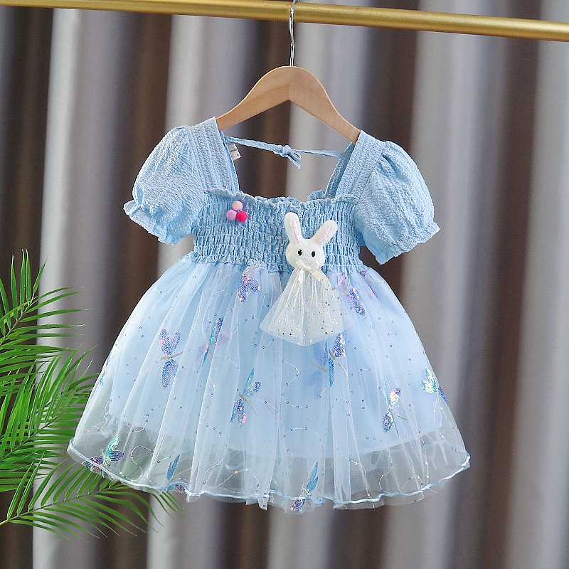 Gaun Dress Tutu Anak Perempuan Pesta 1 2 3 4 Tahun Bayi Perempuan 0 6 Bulan Newborn Import